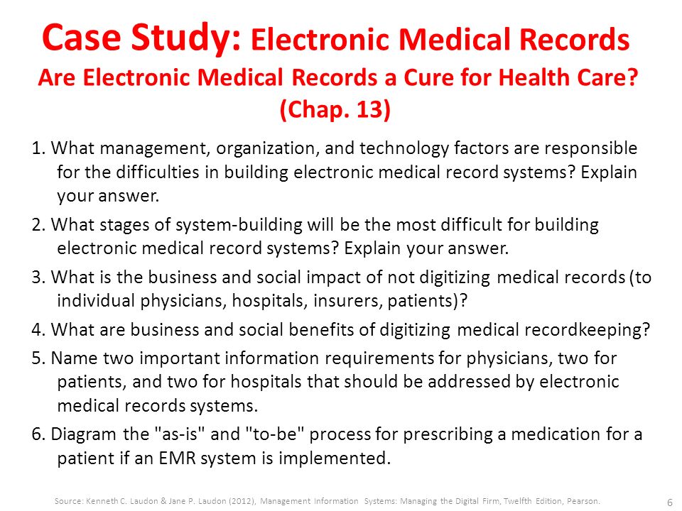 Health information technology case studies